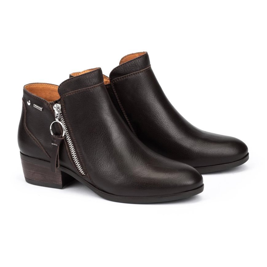 Women's Pikolinos DAROCA Ankle Boots Black | NZ Z108A23